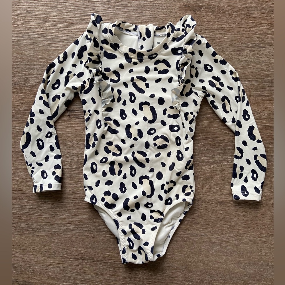 Baby girl long sleeve swimsuit 18-24mo